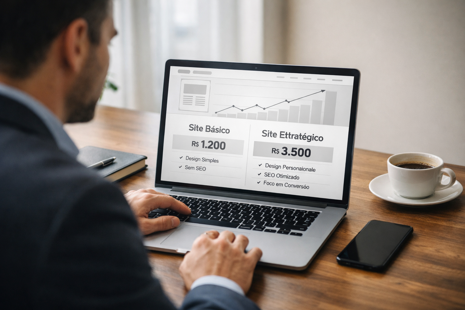 Quanto custa criar um site profissional em 2026?